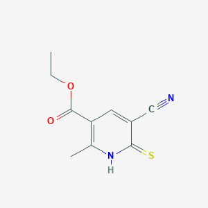 B037739 Ethyl 5-cyano-6-mercapto-2-methylnicotinate CAS No. 113858-90-5