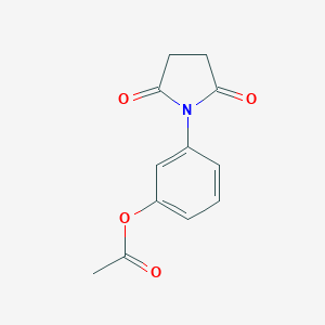 3-(2,5-Dioxopyrrolidin-1-yl)phenyl acetate