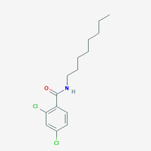 molecular formula C15H21Cl2NO B377417 2,4-dichloro-N-octylbenzamide 