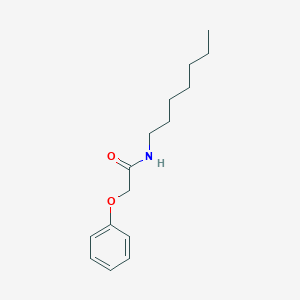 molecular formula C15H23NO2 B377426 N-heptyl-2-phenoxyacetamide 