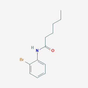 N-(2-bromophenyl)hexanamide