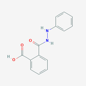 molecular formula C14H12N2O3 B377434 2-[(2-Phenylhydrazino)carbonyl]benzoic acid 