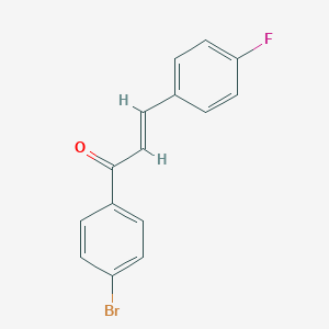 molecular formula C15H10BrFO B377435 4-Fluor-4'-bromchalcon CAS No. 98991-32-3