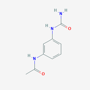 molecular formula C9H11N3O2 B377440 N-[3-(Carbamoylamino)phenyl]acetamid CAS No. 720670-20-2