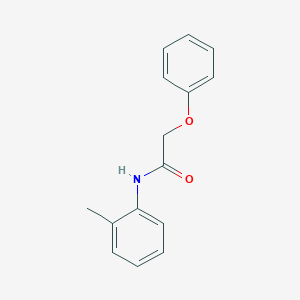 molecular formula C15H15NO2 B377447 N-(2-methylphenyl)-2-phenoxyacetamide CAS No. 69047-44-5