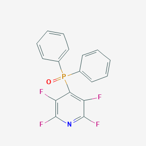 molecular formula C17H10F4NOP B377475 4-(Diphenylphosphoryl)-2,3,5,6-tetrafluoropyridine 