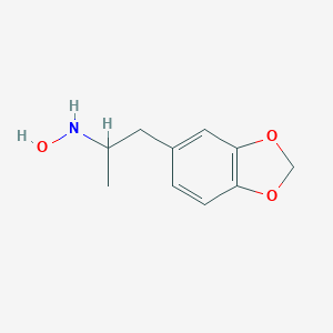 molecular formula C10H13NO3 B037754 N-羟基-3,4-亚甲二氧基苯丙胺 CAS No. 114562-59-3