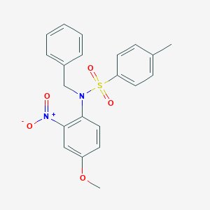 N-benzyl-N-(4-methoxy-2-nitrophenyl)-4-methylbenzenesulfonamide