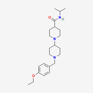 1'-(4-ethoxybenzyl)-N-isopropyl-1,4'-bipiperidine-4-carboxamide