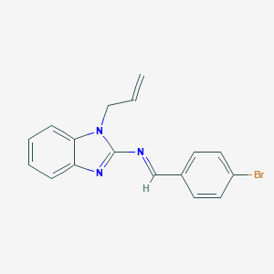 N-(1-allyl-1H-benzimidazol-2-yl)-N-(4-bromobenzylidene)amine