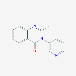 2-methyl-3-(3-pyridinyl)-4(3H)-quinazolinone