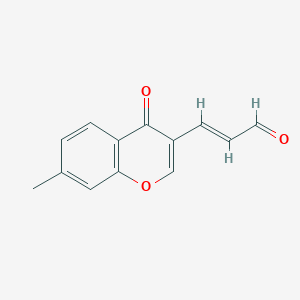 3-(7-methyl-4-oxo-4H-chromen-3-yl)acrylaldehyde