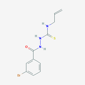 1-[(3-Bromobenzoyl)amino]-3-prop-2-enylthiourea