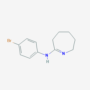 N-(4-bromophenyl)-3,4,5,6-tetrahydro-2H-azepin-7-amine