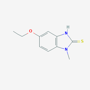 molecular formula C10H12N2OS B377597 5-ethoxy-1-methyl-1H-benzimidazole-2-thiol 