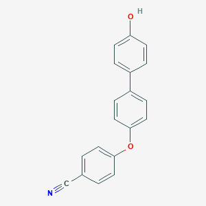 molecular formula C19H13NO2 B377603 4-[(4'-Hydroxybiphenyl-4-yl)oxy]benzonitrile 