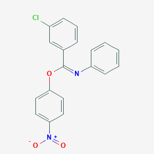 4-nitrophenyl 3-chloro-N-phenylbenzenecarboximidoate