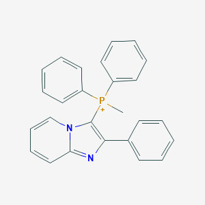 Methyl(diphenyl)(2-phenylimidazo[1,2-a]pyridin-3-yl)phosphonium