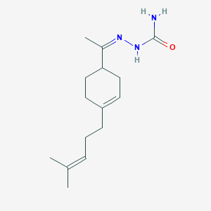 molecular formula C15H25N3O B377691 1-[4-(4-Methyl-3-pentenyl)-3-cyclohexen-1-yl]ethanone semicarbazone 