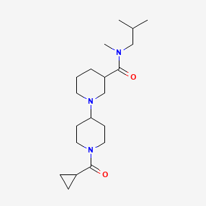 1'-(cyclopropylcarbonyl)-N-isobutyl-N-methyl-1,4'-bipiperidine-3-carboxamide