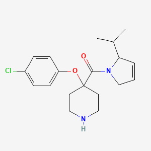 4-(4-chlorophenoxy)-4-[(2-isopropyl-2,5-dihydro-1H-pyrrol-1-yl)carbonyl]piperidine