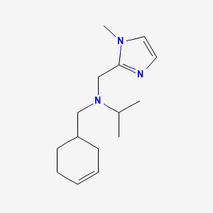 (cyclohex-3-en-1-ylmethyl)isopropyl[(1-methyl-1H-imidazol-2-yl)methyl]amine