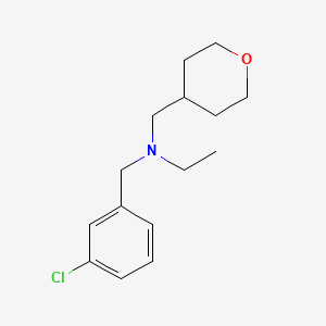 (3-chlorobenzyl)ethyl(tetrahydro-2H-pyran-4-ylmethyl)amine