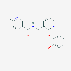 N-{[2-(2-methoxyphenoxy)-3-pyridinyl]methyl}-6-methylnicotinamide