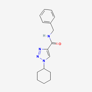 N-benzyl-1-cyclohexyltriazole-4-carboxamide