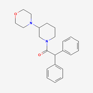 1-(3-Morpholin-4-ylpiperidin-1-yl)-2,2-diphenylethanone