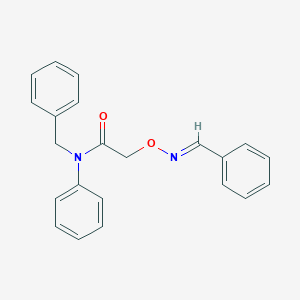 N-benzyl-2-[(benzylideneamino)oxy]-N-phenylacetamide