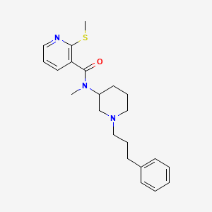 N-methyl-2-(methylthio)-N-[1-(3-phenylpropyl)-3-piperidinyl]nicotinamide