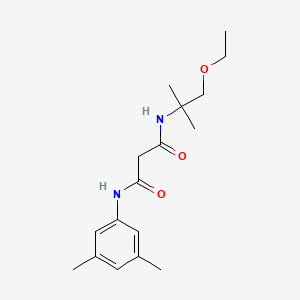 N-(3,5-dimethylphenyl)-N'-(2-ethoxy-1,1-dimethylethyl)malonamide