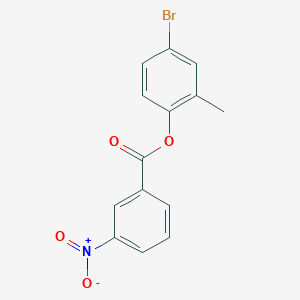 4-Bromo-2-methylphenyl 3-nitrobenzoate