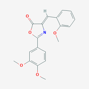 2-(3,4-dimethoxyphenyl)-4-(2-methoxybenzylidene)-1,3-oxazol-5(4H)-one