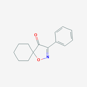 molecular formula C14H15NO2 B378005 3-Phenyl-1-oxa-2-azaspiro[4.5]dec-2-en-4-one 