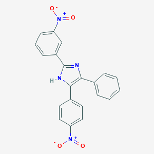2-(3-nitrophenyl)-4-(4-nitrophenyl)-5-phenyl-1H-imidazole