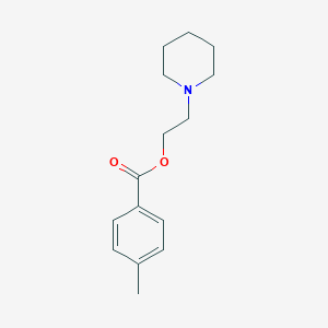 2-(Piperidin-1-yl)ethyl 4-methylbenzoate