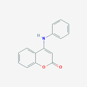 molecular formula C15H11NO2 B378032 4-Phenylamino-chromen-2-one CAS No. 4812-86-6