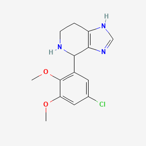 4-(5-chloro-2,3-dimethoxyphenyl)-4,5,6,7-tetrahydro-1H-imidazo[4,5-c]pyridine