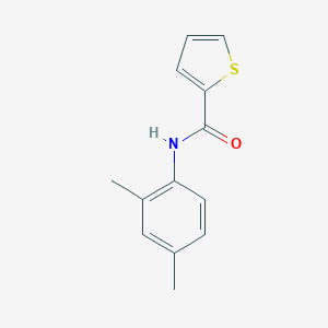 molecular formula C13H13NOS B378077 N-(2,4-dimethylphenyl)thiophene-2-carboxamide 