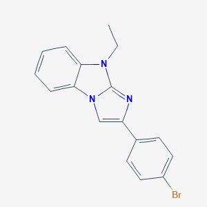 2-(4-bromophenyl)-9-ethyl-9H-imidazo[1,2-a]benzimidazole