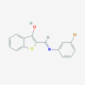 2-[(3-Bromo-phenylamino)-methylene]-benzo[b]thiophen-3-one