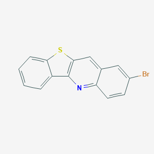 molecular formula C15H8BrNS B378120 2-Bromo[1]benzothieno[3,2-b]quinoline 