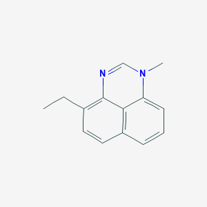 4-ethyl-1-methyl-1H-perimidine