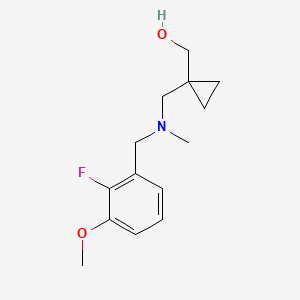 (1-{[(2-fluoro-3-methoxybenzyl)(methyl)amino]methyl}cyclopropyl)methanol