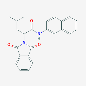 2-(1,3-dioxo-1,3-dihydro-2H-isoindol-2-yl)-4-methyl-N-(2-naphthyl)pentanamide
