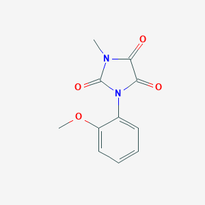 1-(2-Methoxyphenyl)-3-methyl-2,4,5-imidazolidinetrione