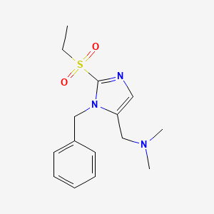 1-[1-benzyl-2-(ethylsulfonyl)-1H-imidazol-5-yl]-N,N-dimethylmethanamine