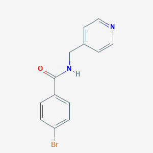 4-bromo-N-(pyridin-4-ylmethyl)benzamide